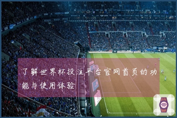 了解世界杯投注平台官网首页的功能与使用体验