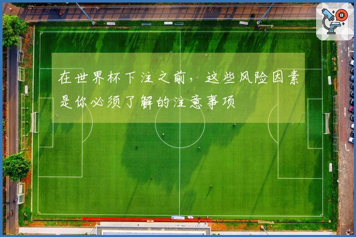 在世界杯下注之前，这些风险因素是你必须了解的注意事项